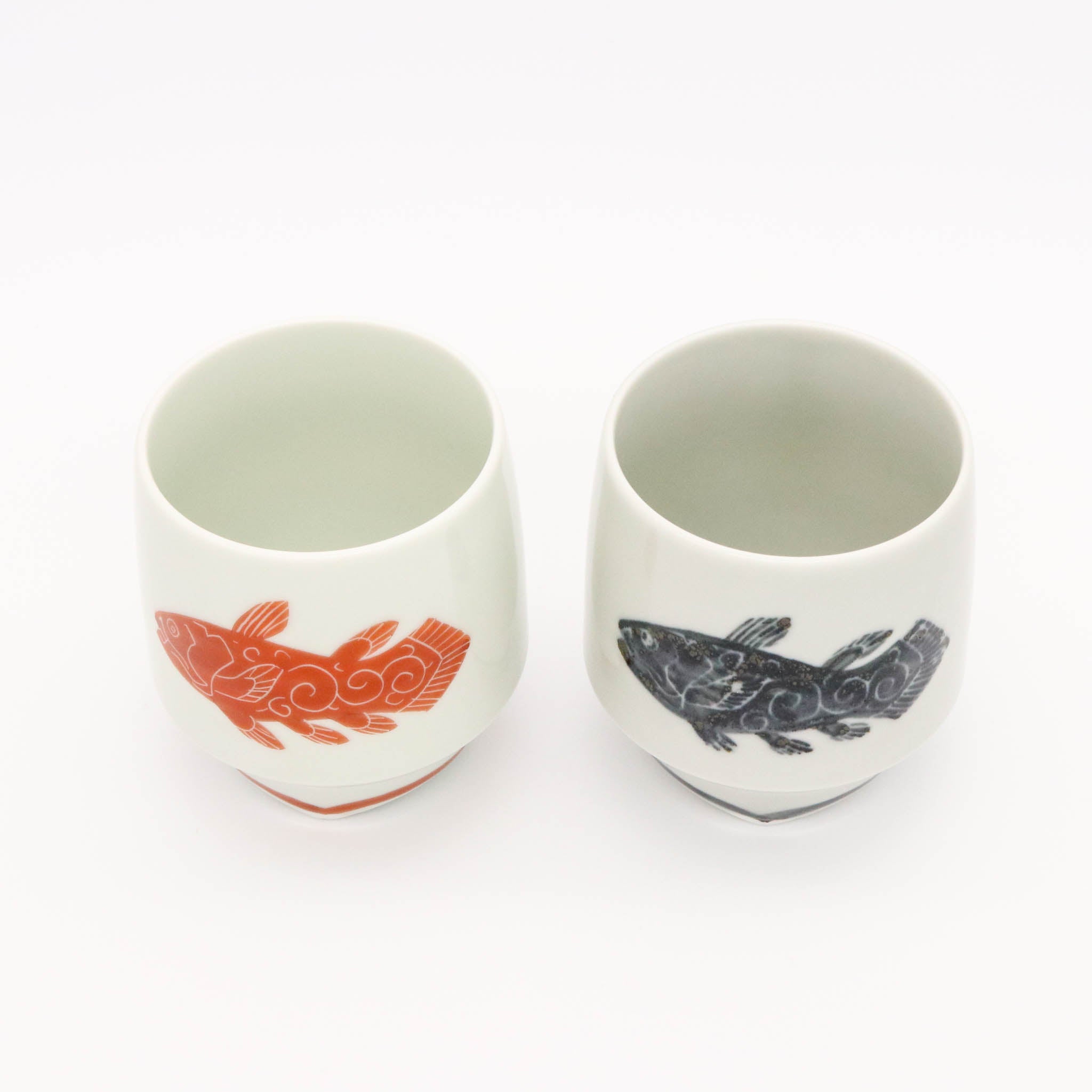 有田焼 香酒盃 | シーラカンス 赤 | KIHARA