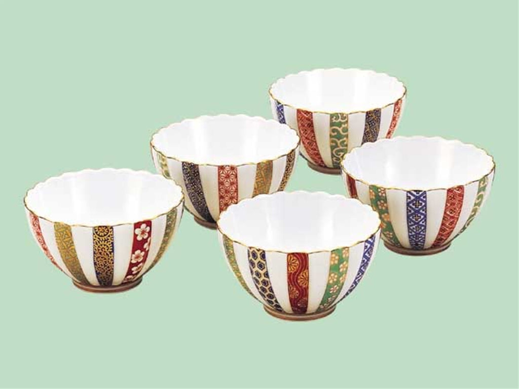 4セット 有田焼 ノンラップ 小鉢 3色組 暗く