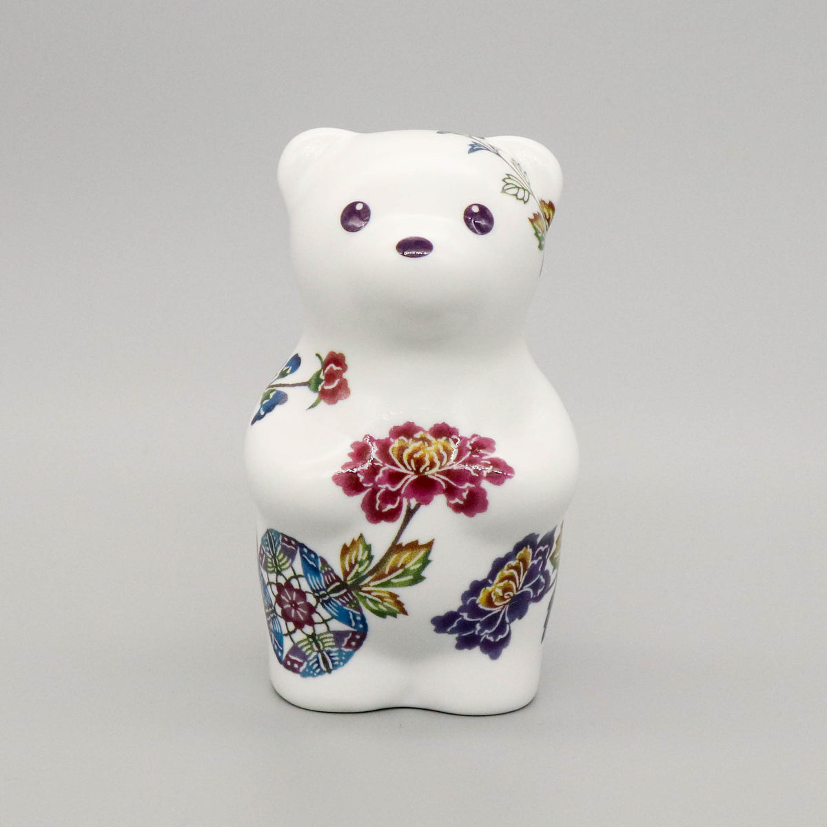 有田焼 置物 | momoco bear | 琉球びんがた | ぼたん