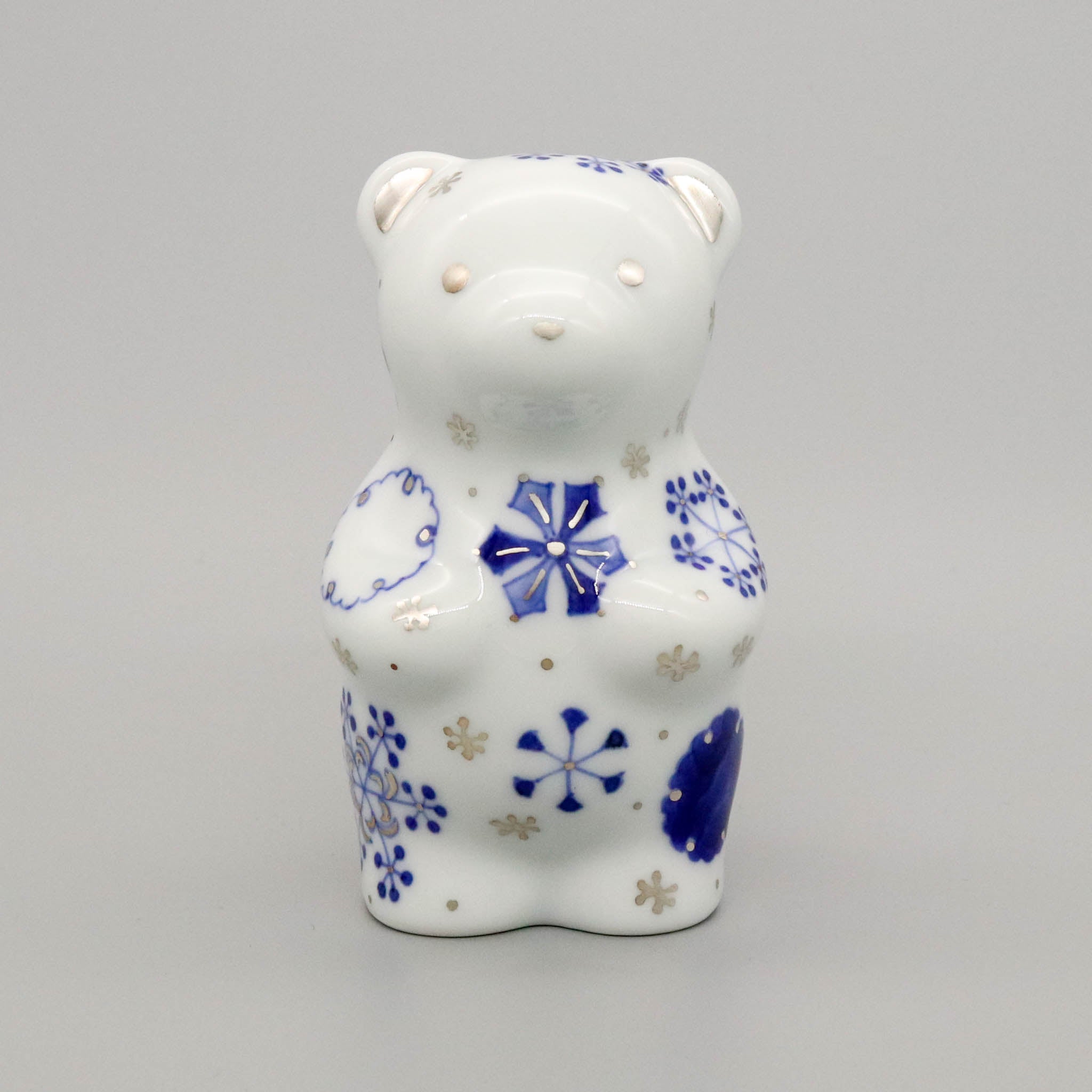 有田焼 置物 | momoco bear | 雪華