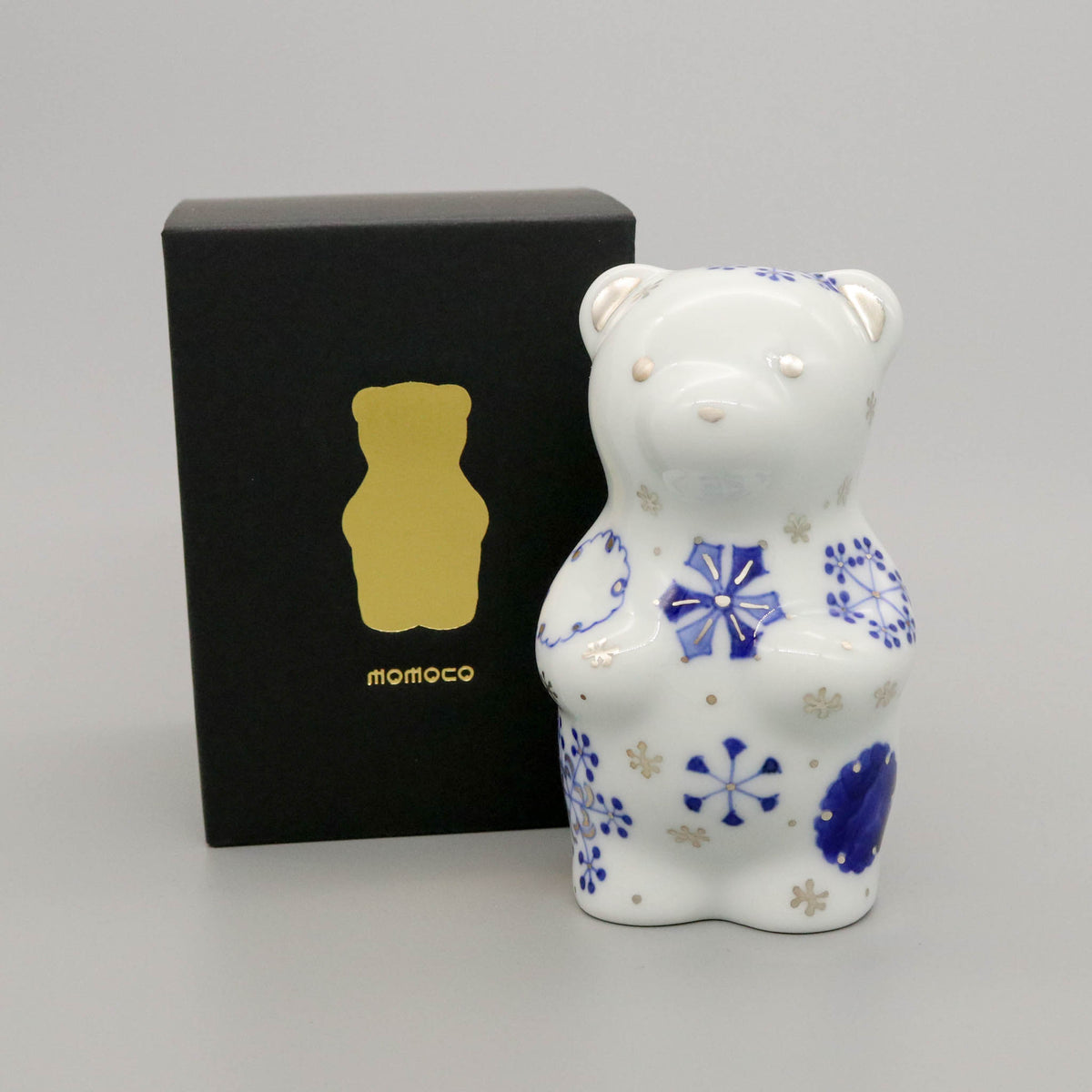 有田焼 置物 | momoco bear | 雪華
