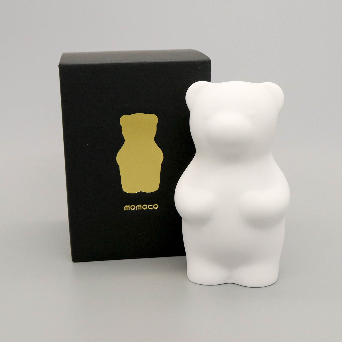 有田焼 置物 | momoco bear | sugar white