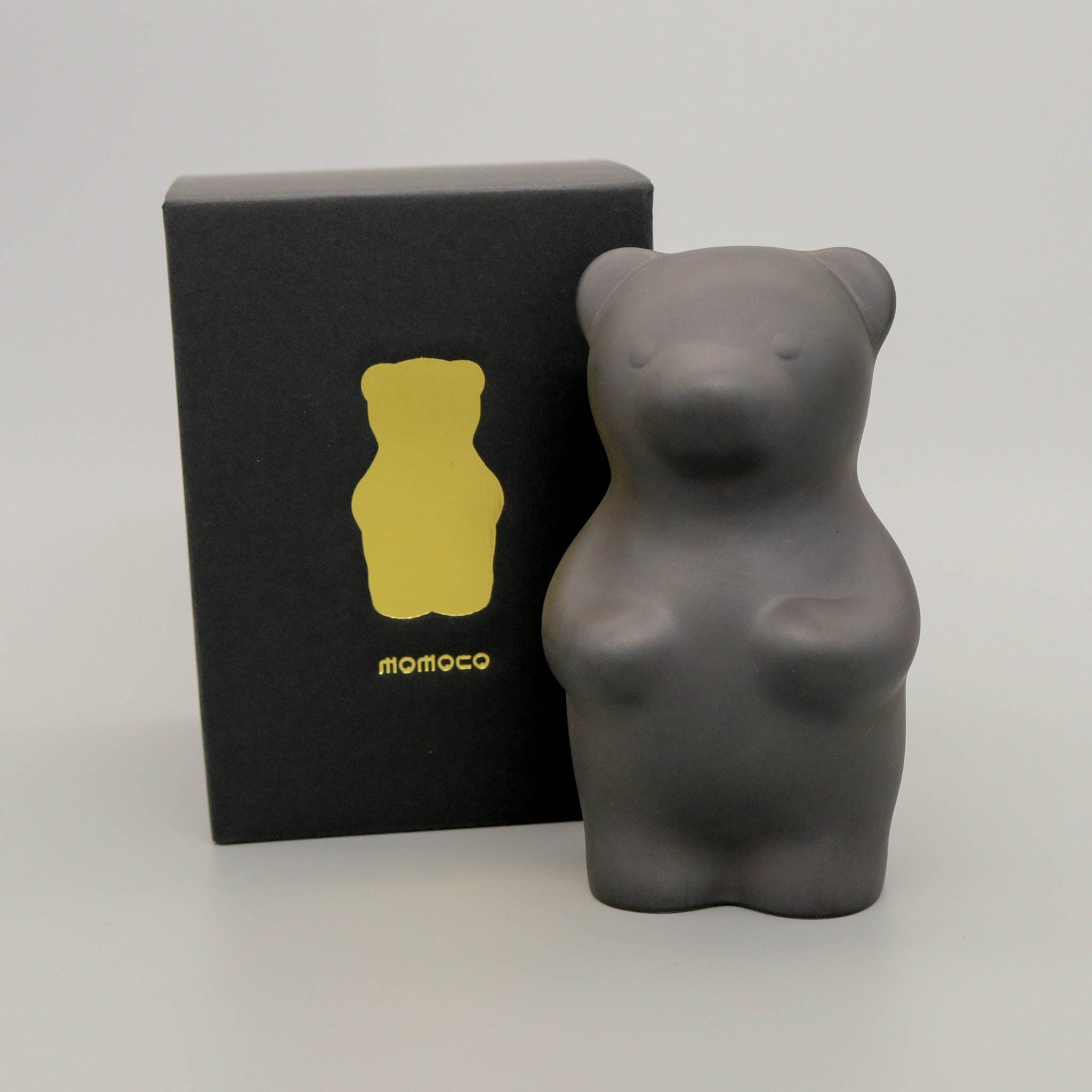 有田焼 置物 | momoco bear | sumi black