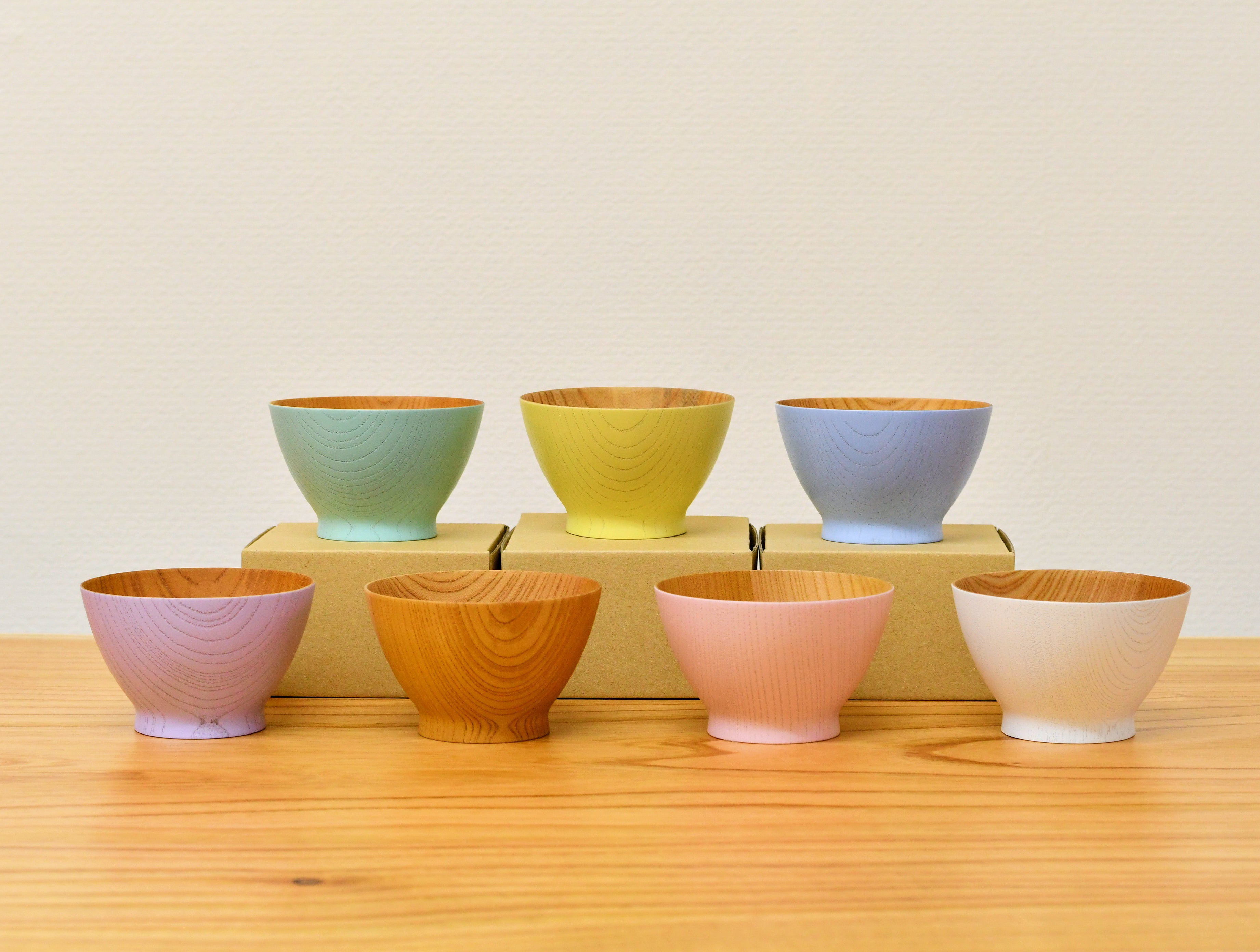山中漆器 お椀 | とりどりわん | ブルー | 山崎又一商店