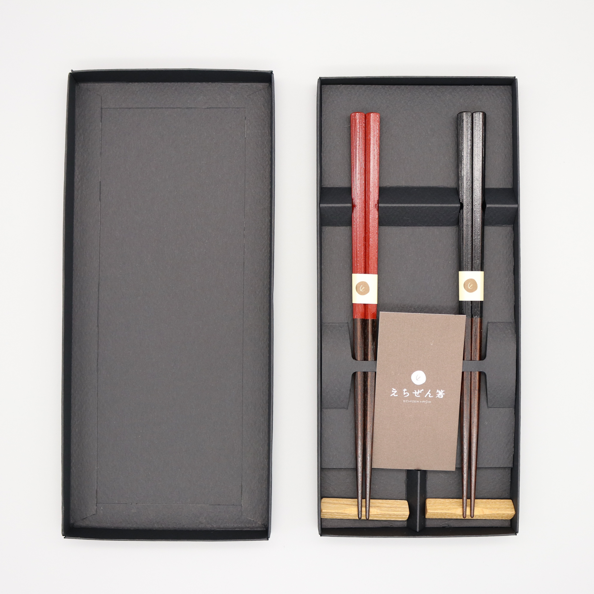 越前漆器 | 夫婦箸 箸置付 | なごみ | 越前漆器株式会社
