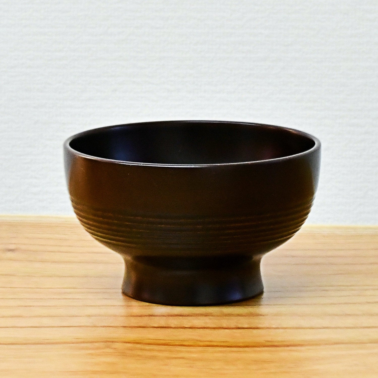 越前漆器 お椀 | 直右ヱ門 想椀 | 赤溜木地呂 | 土直漆器