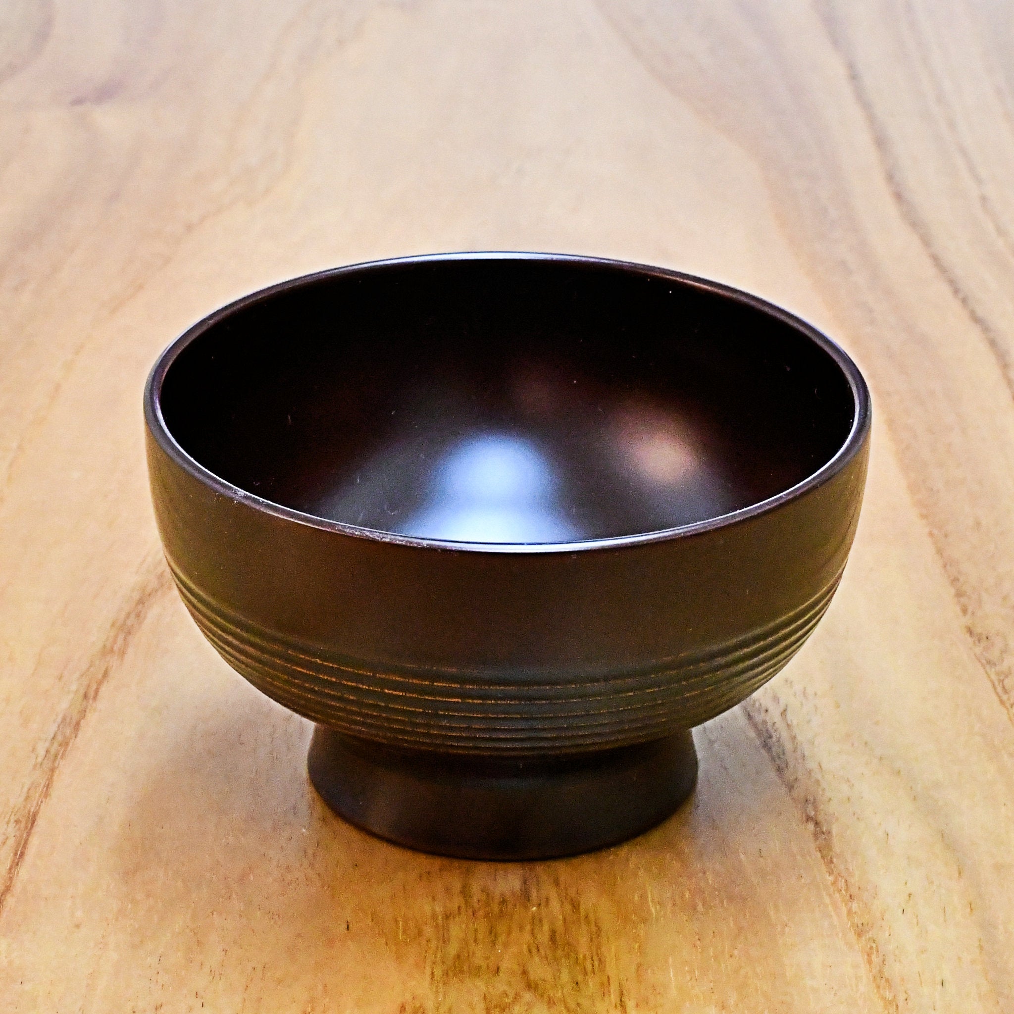 越前漆器 お椀 | 直右ヱ門 想椀 | 赤溜木地呂 | 土直漆器