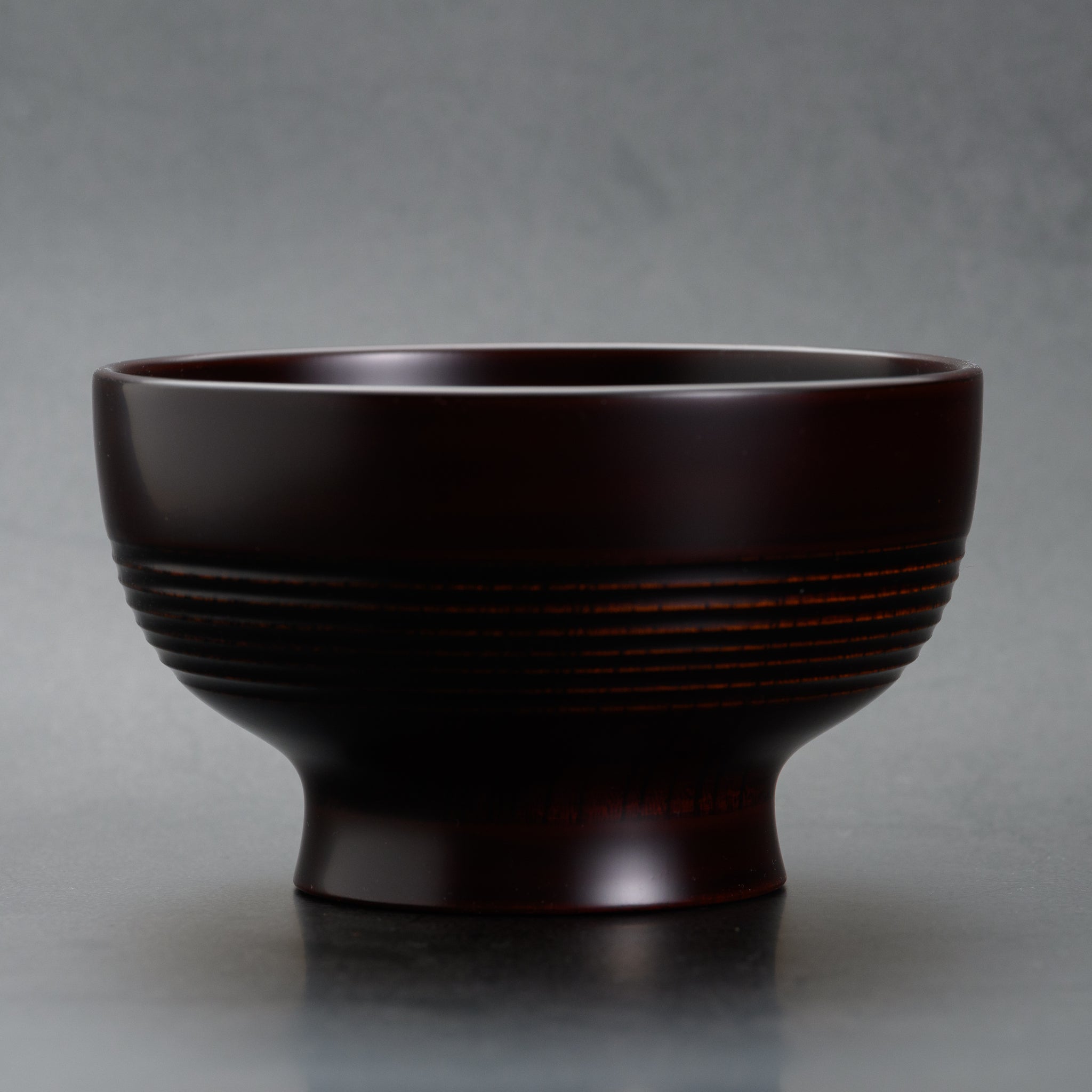 越前漆器 お椀 | 直右ヱ門 想椀 | 赤溜木地呂 | 土直漆器