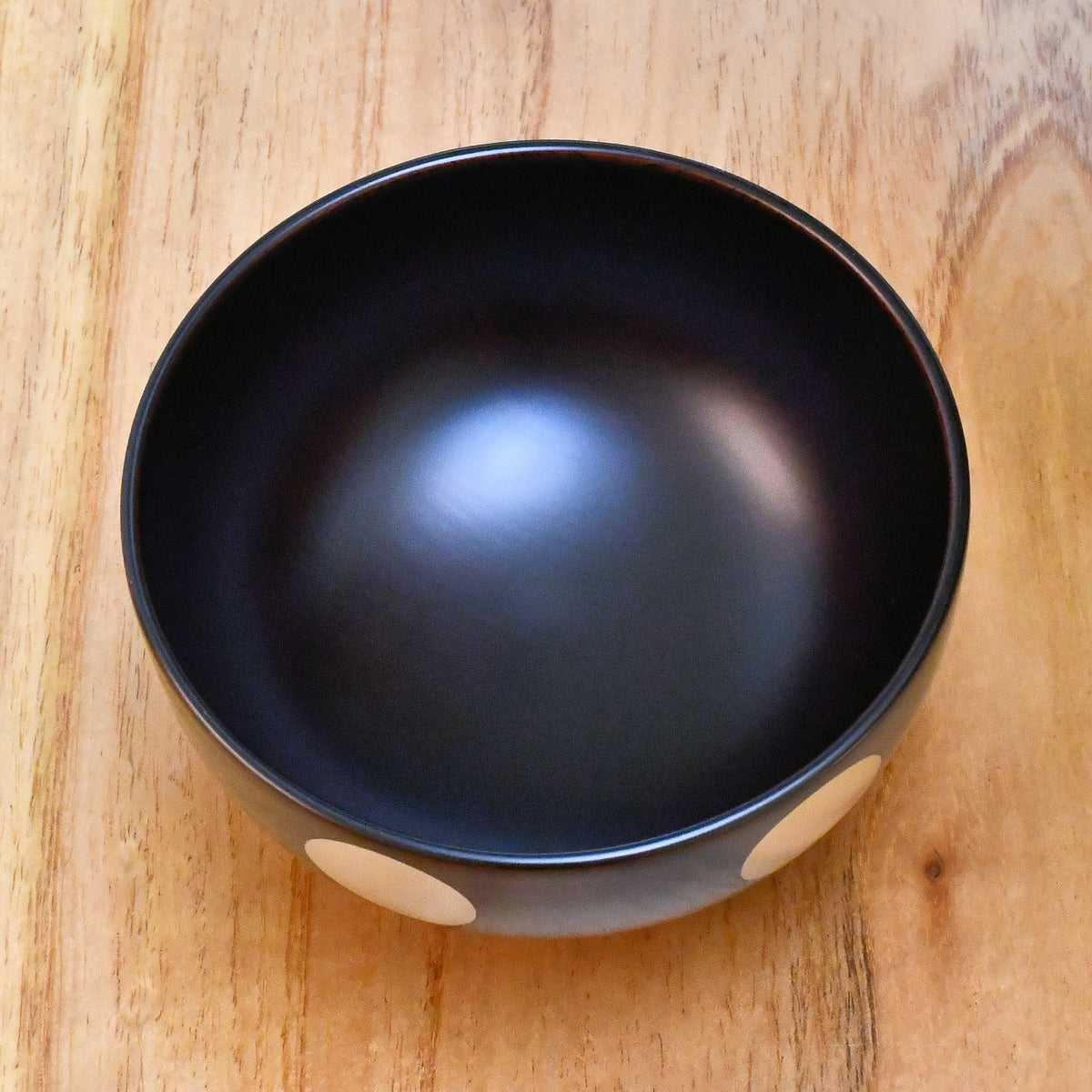越前漆器 お椀 | 椀 日月| 木地呂 | 土直漆器