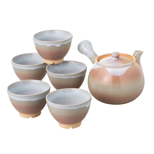 萩焼 | 茶こし付茶器揃