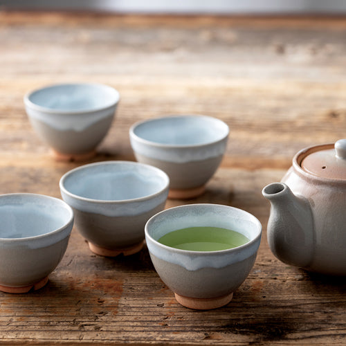 萩焼 | 茶こし付茶器揃