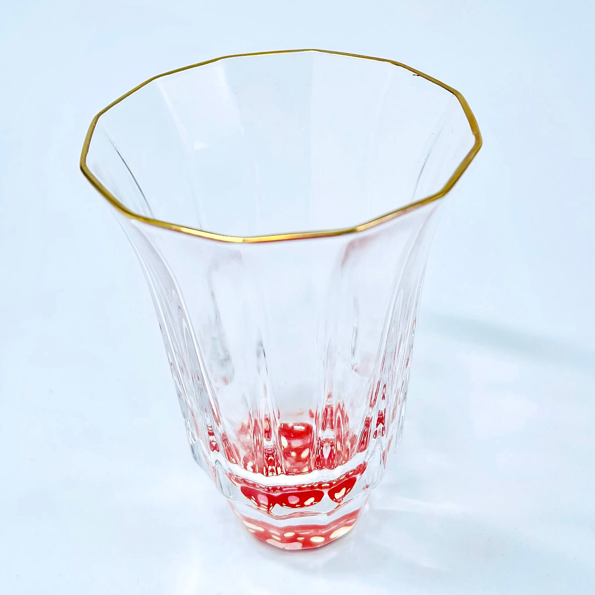 グラス 盃 | 金杯万華鏡 | 水玉 | 朱 | 天野漆器