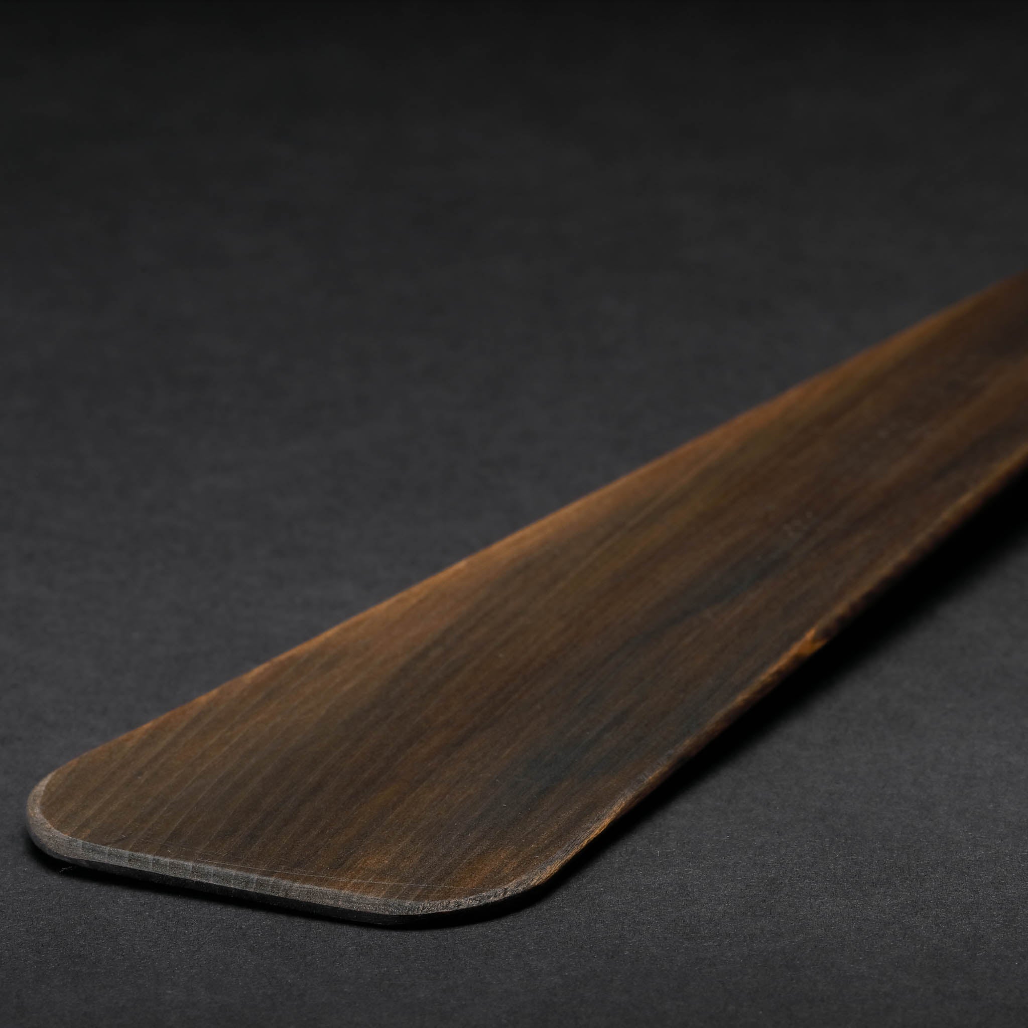 輪島塗 調理器具 | 拭漆 料理ベラ | 黒 | 田谷漆器店