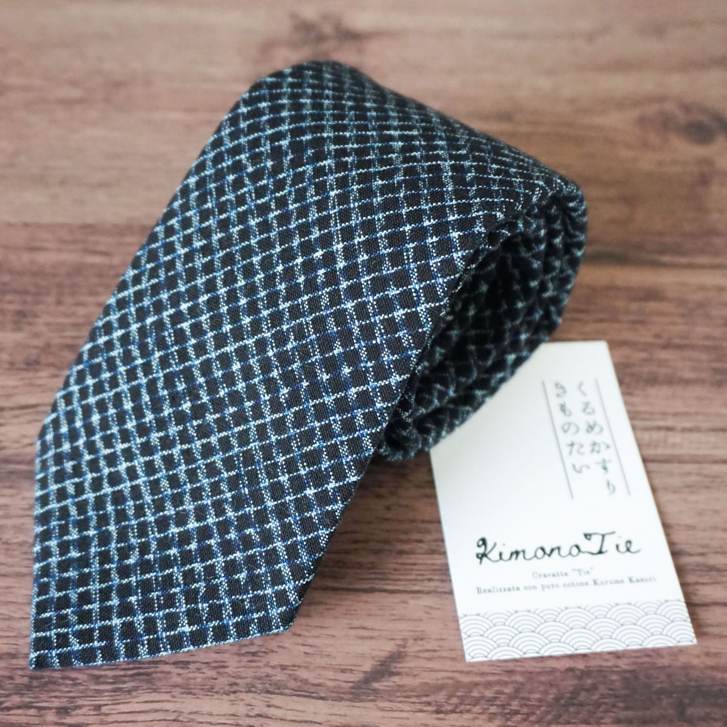 久留米絣 ネクタイ | 文人絣 | Kimonissimo【次回入荷11月以降】