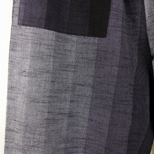 久留米絣 現代風もんぺ | グラデーション | 漆黒 S/M/L | 野村織物