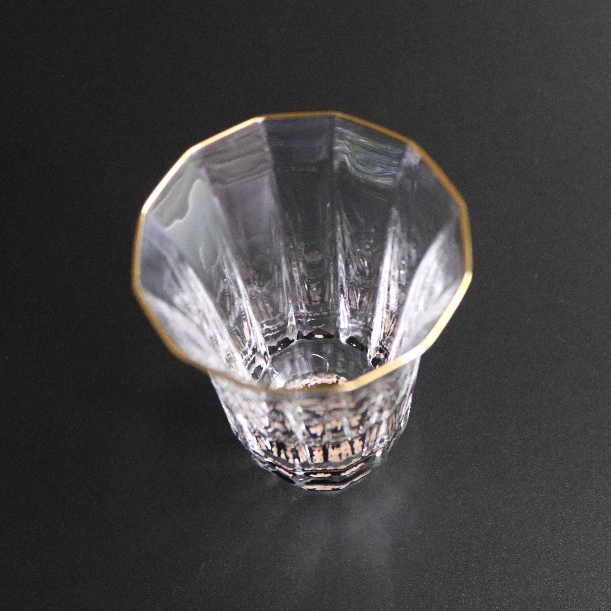 グラス 盃 | 金杯万華鏡 | 桜 | 黒 | 天野漆器