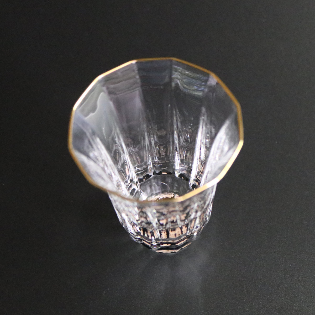 グラス 盃 | 金杯万華鏡 | 桜 | 黒 | 天野漆器