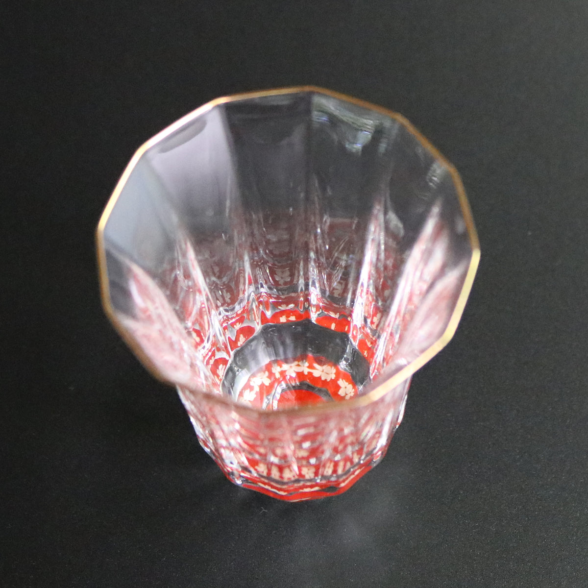 グラス 盃 | 金杯万華鏡 | 桜 | 朱 | 天野漆器
