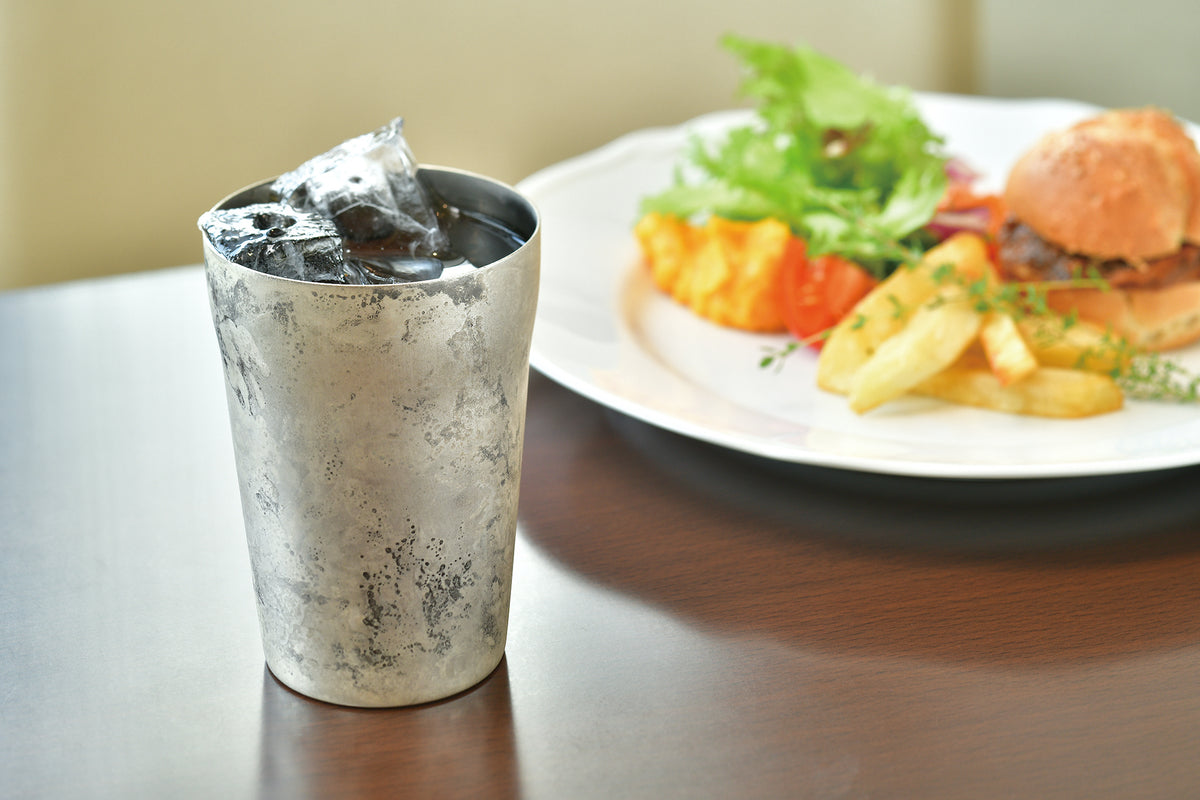 タンブラー | 折燕ORI-EN | 320ml ANTIQUE SILVER | アルチザン