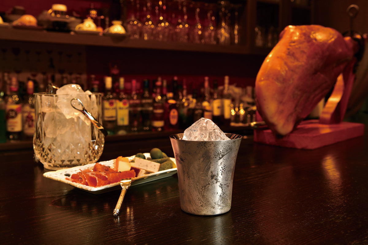 二重タンブラー | 折燕ORI-EN | 260ml ANTIQUE SILVER | アルチザン