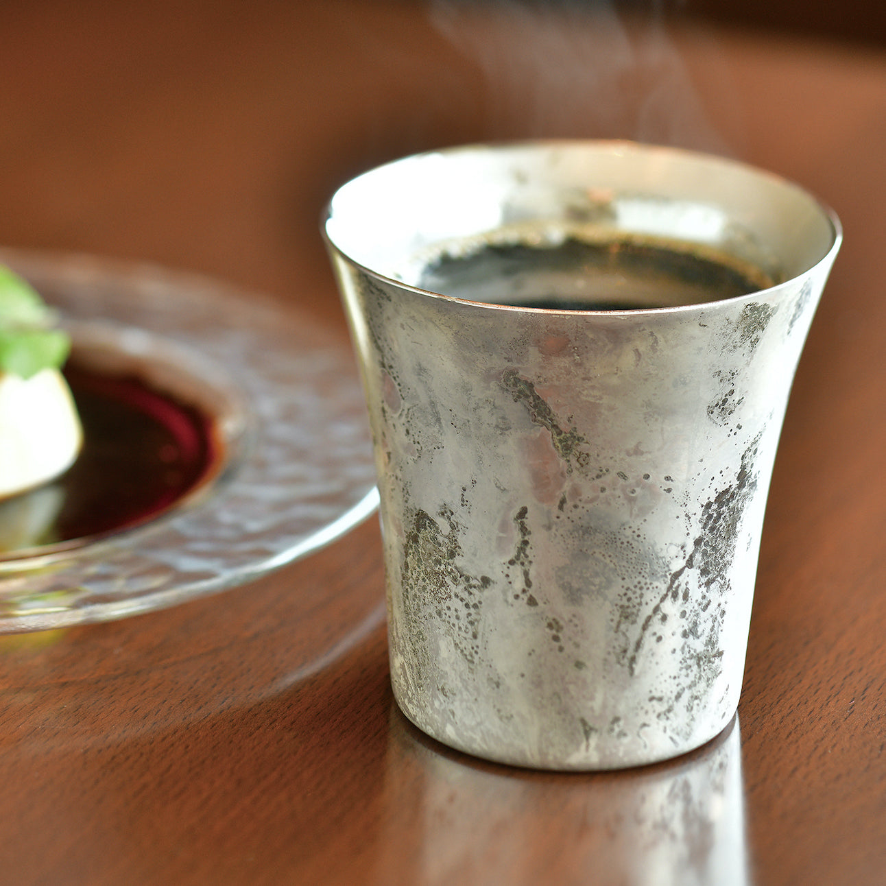 二重タンブラー | 折燕ORI-EN | 260ml ANTIQUE SILVER | アルチザン