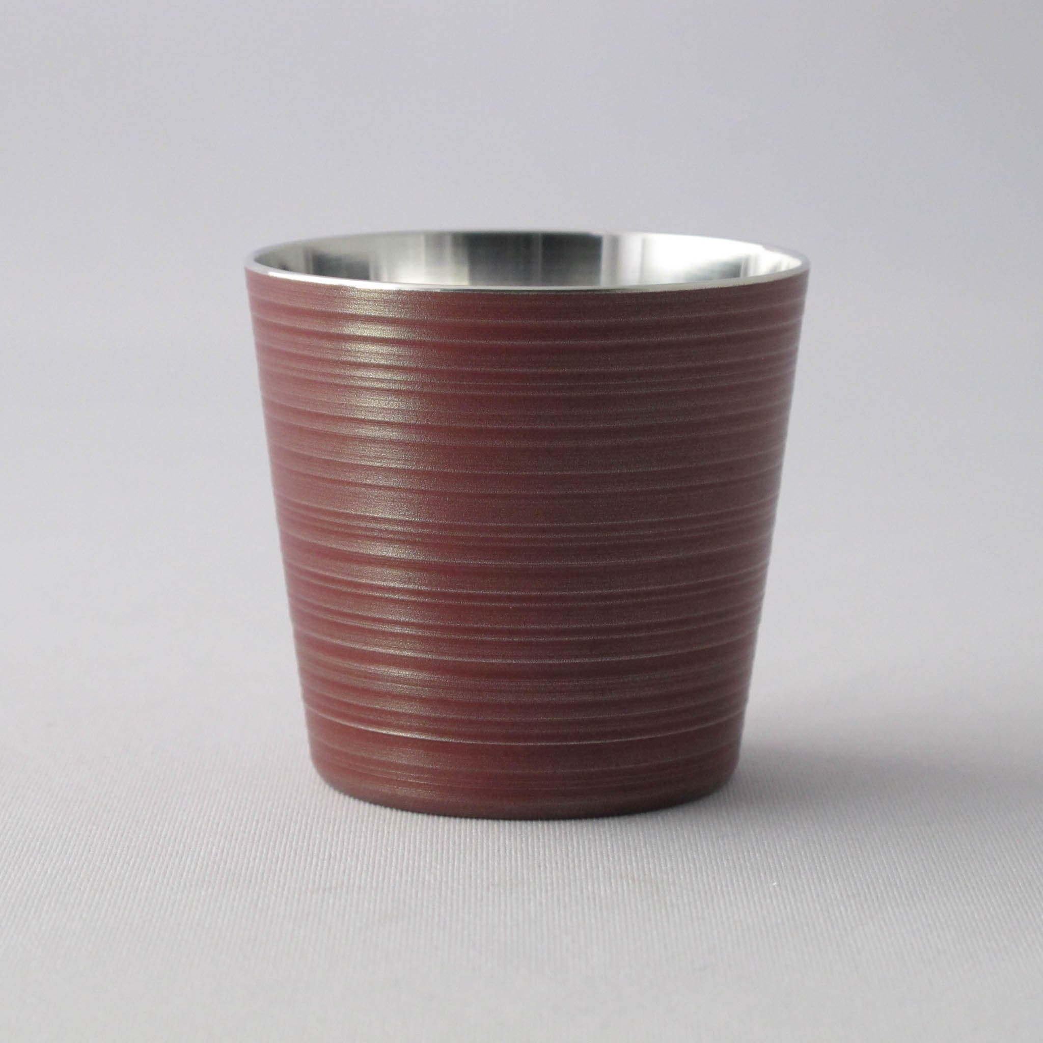 錫器 ぐい呑み | 花ことば 四季 | 選べるペア | 錫光