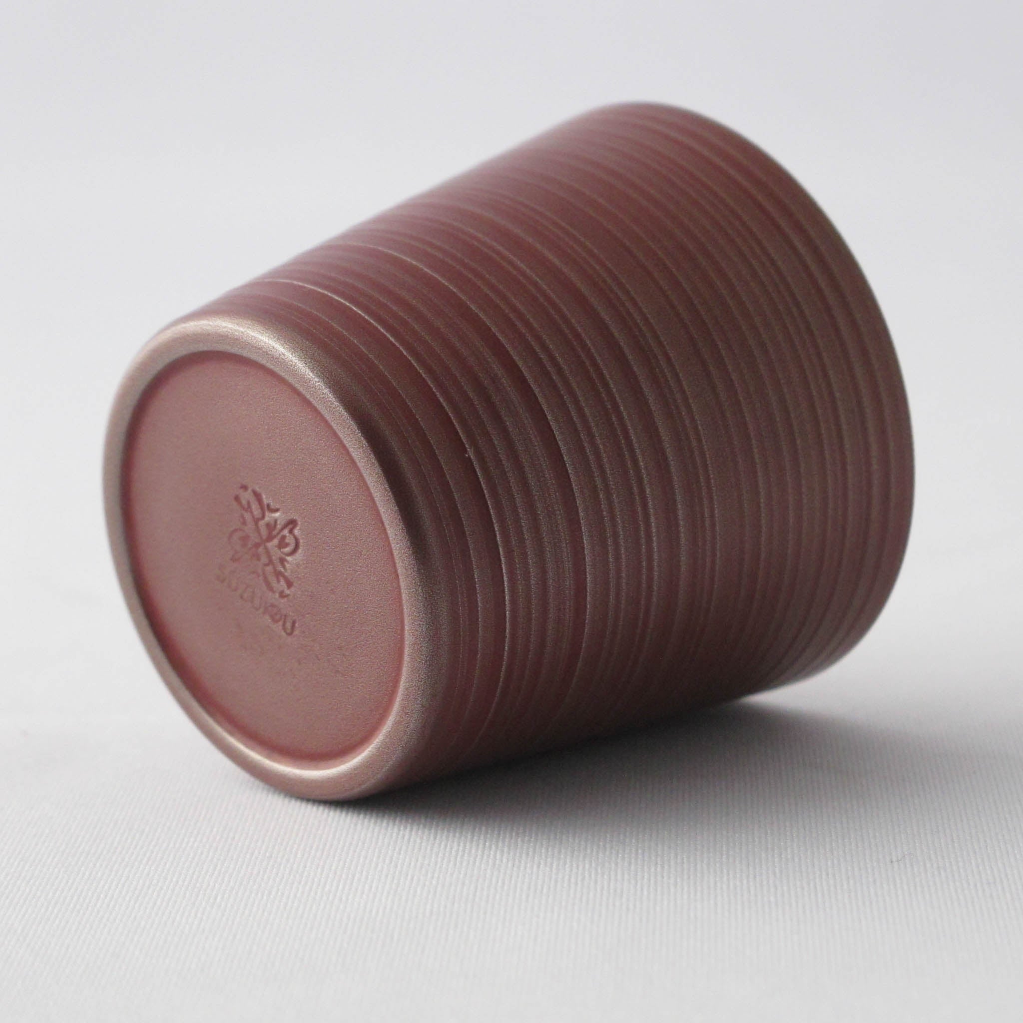 錫器 ぐい呑み | 花ことば 四季 | 冬 | 錫光