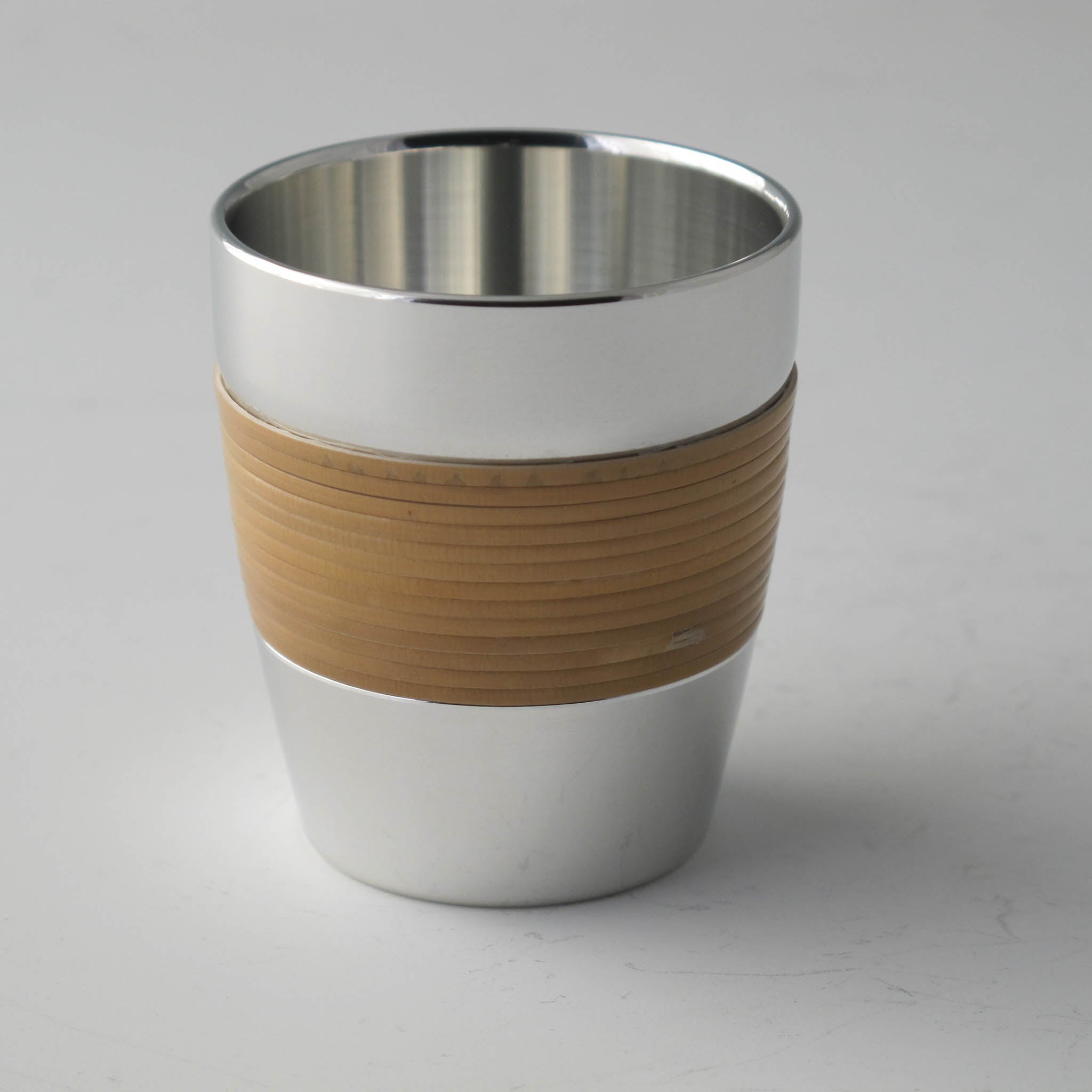 錫器 ぐい呑み | ペア | つちめ 籐巻 | 錫光