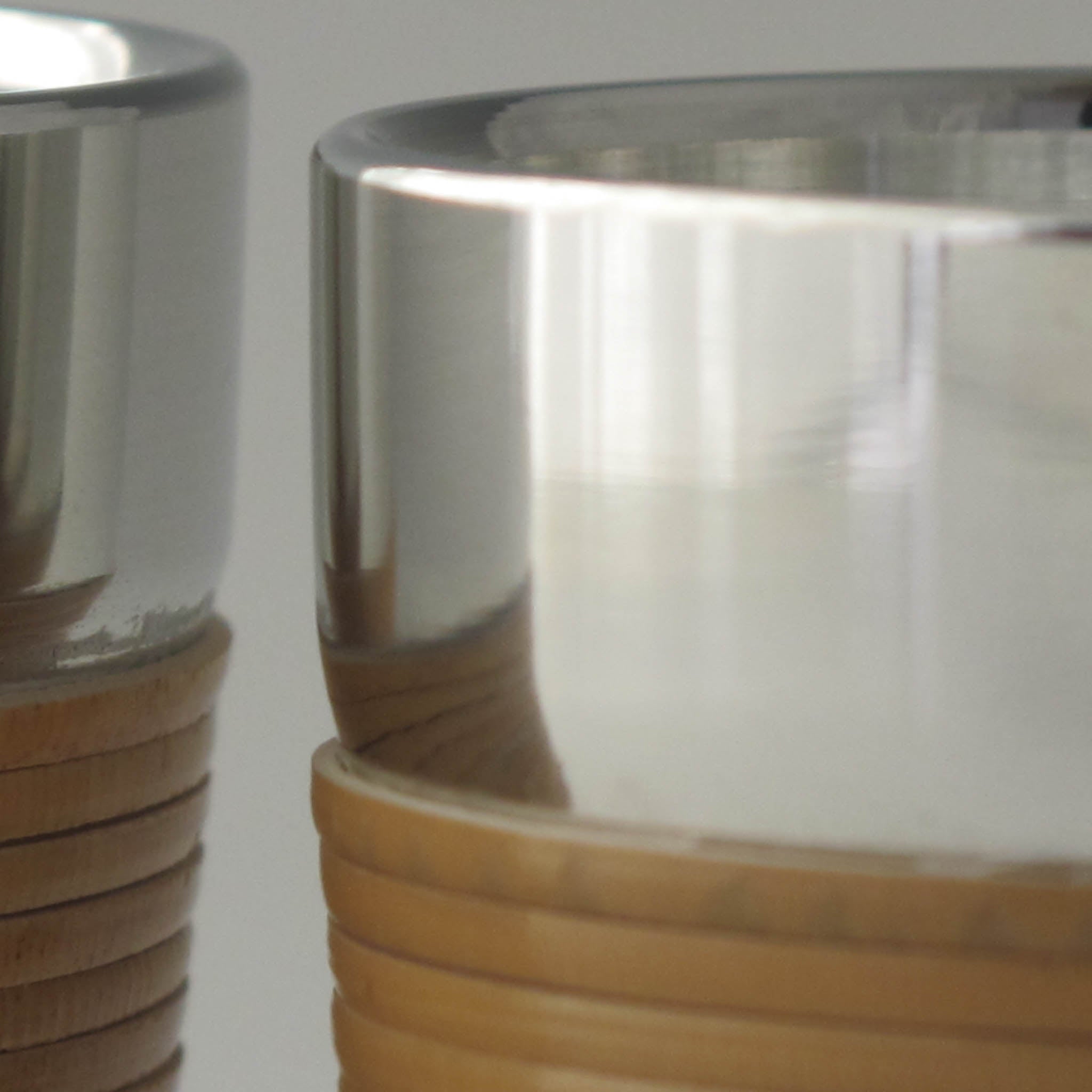 錫器 ぐい呑み | ペア | つちめ 籐巻 | 錫光