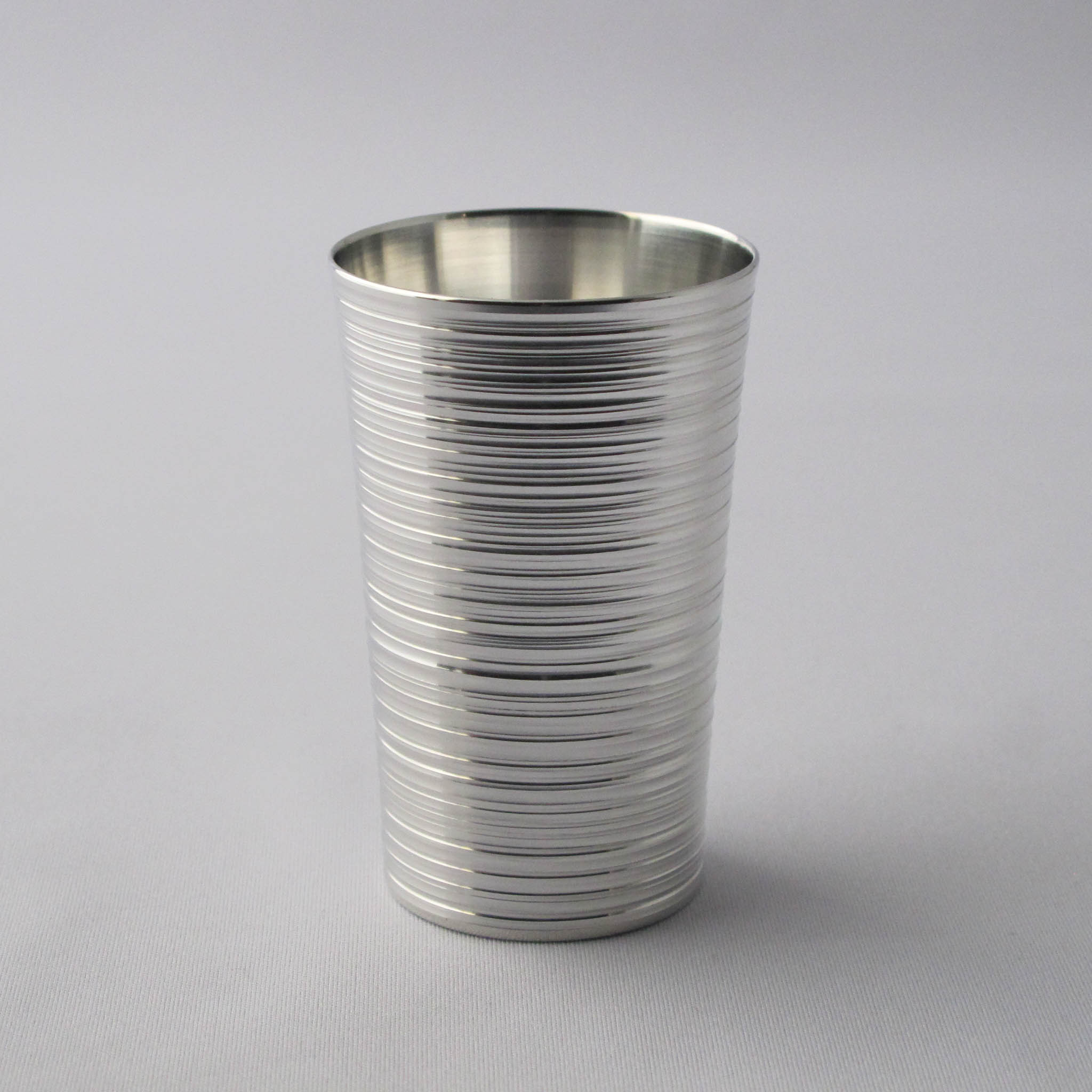 錫器 タンブラー | 3オンス | 千筋 | 錫光