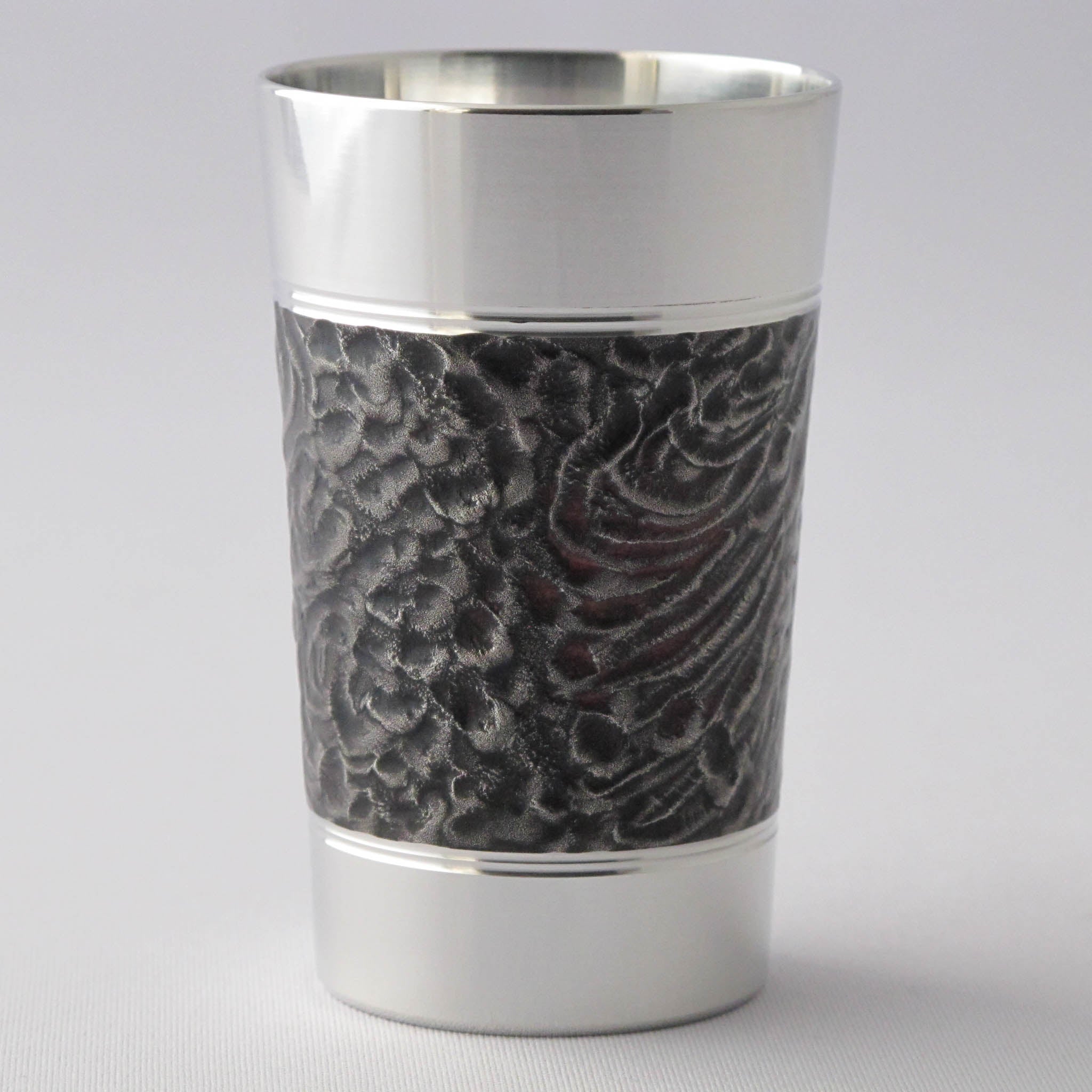 錫器 タンブラー | 3オンス カオス | 黒赤 | 錫光