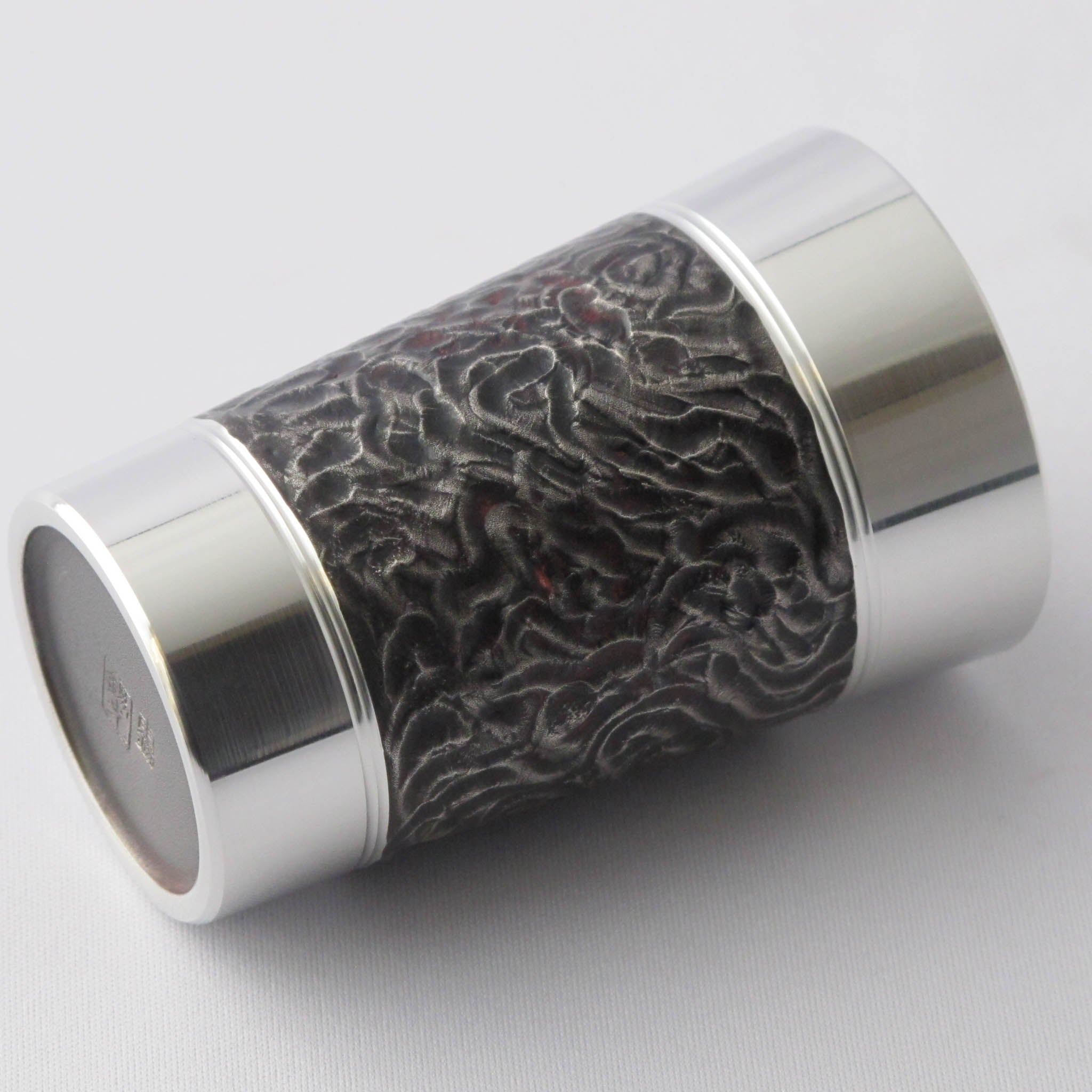 錫器 タンブラー | 3オンス カオス | 黒赤 | 錫光