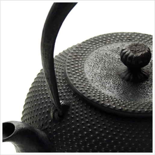 南部鉄器 鉄瓶 | 珠玉型 霰 | 1.0L | 薫山工房