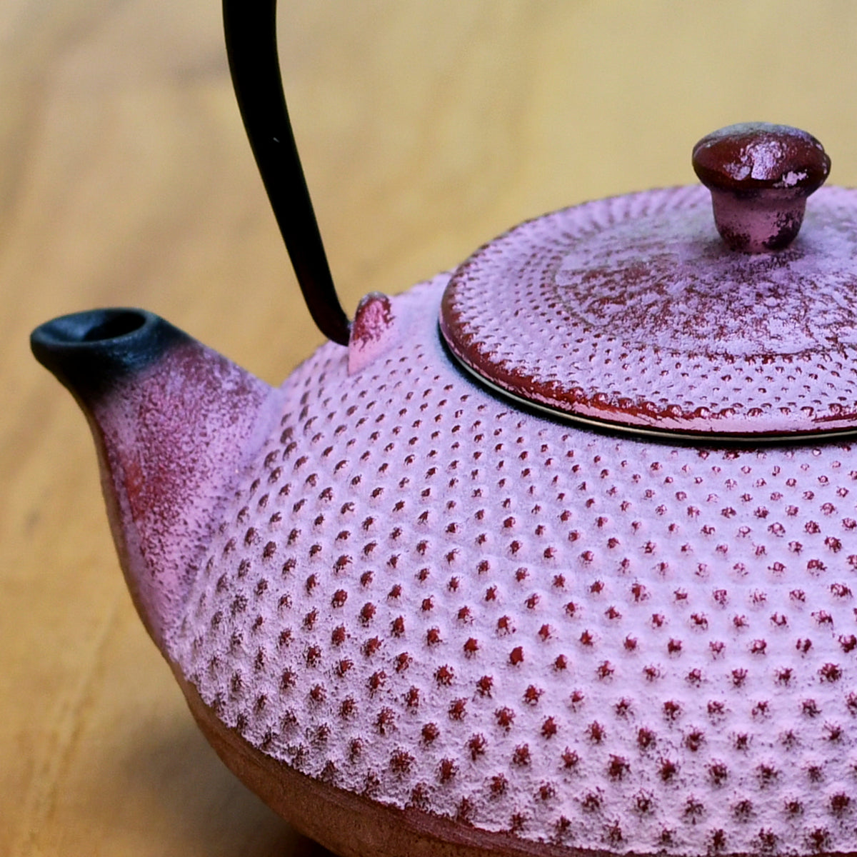 南部鉄器 急須 | アラレパール | 淡紅 |及富