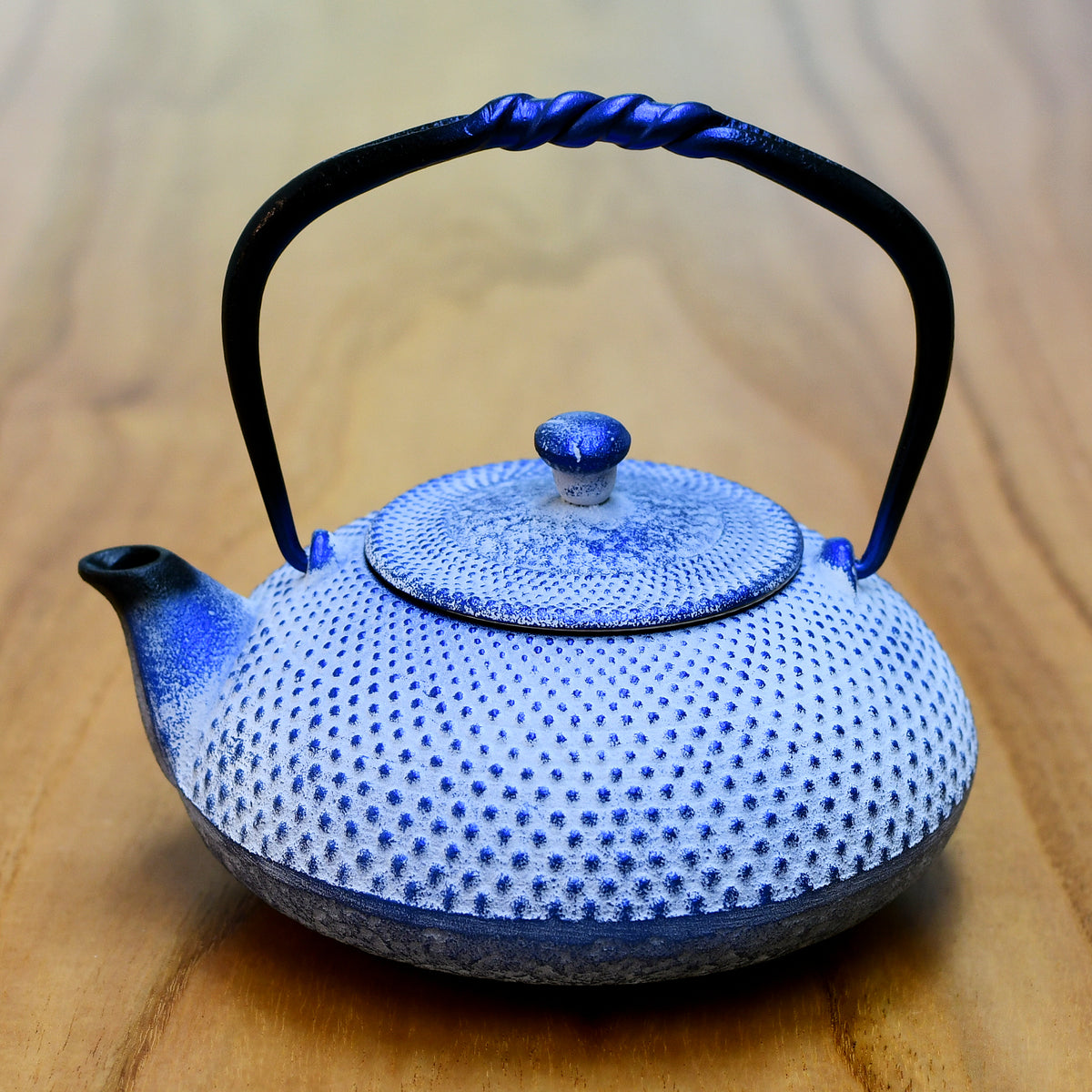 南部鉄器 急須 | アラレパール | 瑠璃白 |及富