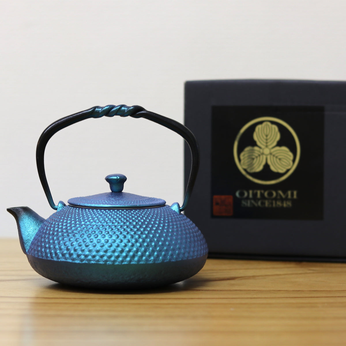 南部鉄器 小鉄瓶 急須 | アラレ 0.5L | 翠 |及富