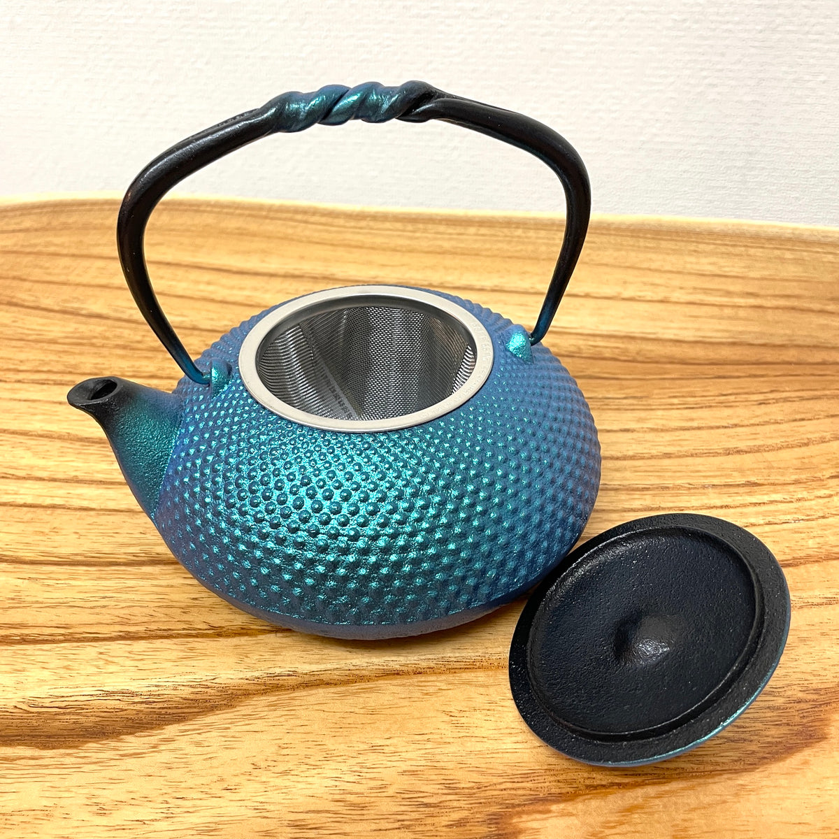 南部鉄器 小鉄瓶 急須 | アラレ 0.5L | 翠 |及富