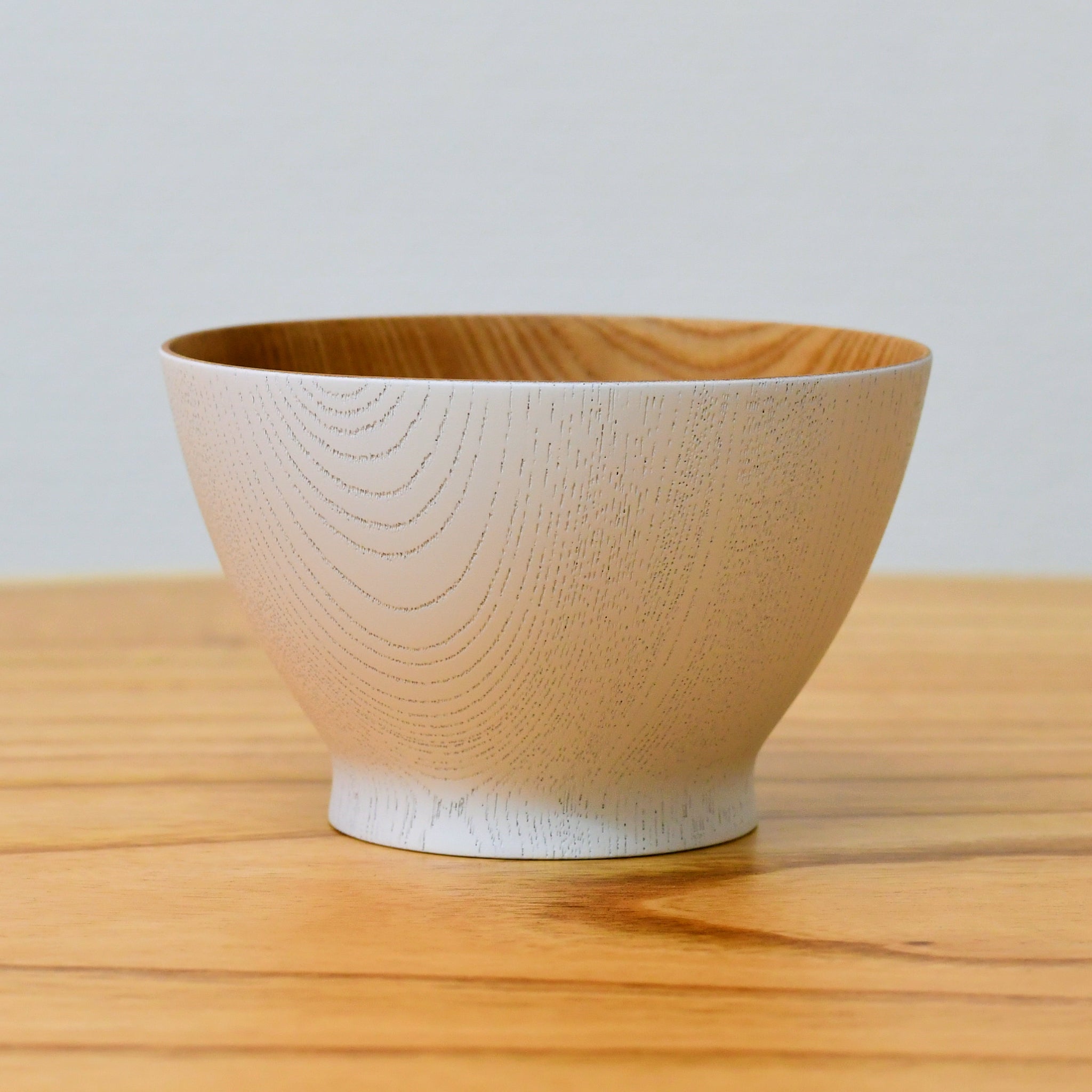 山中漆器 お椀 | とりどりわん |  ホワイト | 山崎又一商店