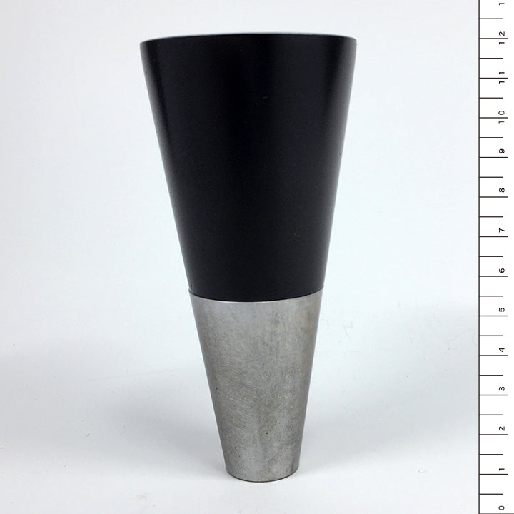 高岡銅器 山中漆器 ぐい呑み | HORN 黒漆 × ミスティシルバー | 喜泉