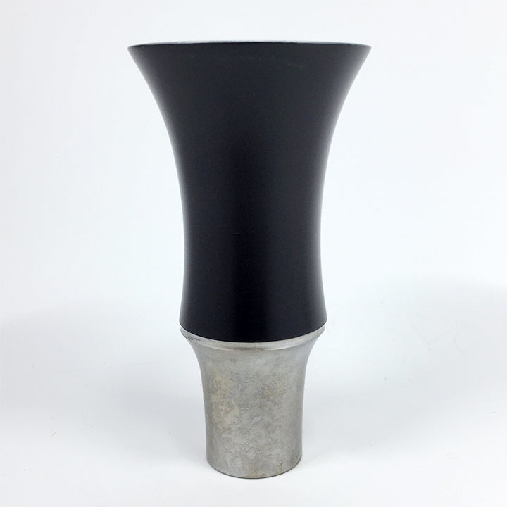 日本酒グラス | 高岡銅器 山中漆器 ぐい呑み | BAMBOO KUROURUSHI / MISTY SILVER | 喜泉
