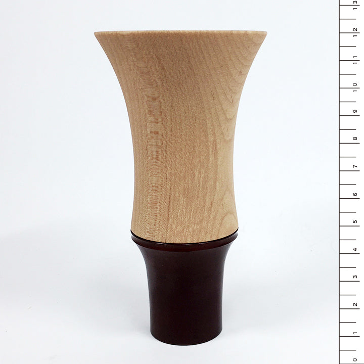 高岡銅器 山中漆器 ぐい呑み | BAMBOO TALL | ベンガラレッド | 喜泉