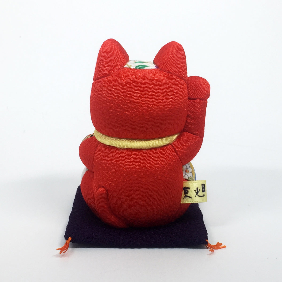 招き猫 | 江戸木目込み 招き猫 風水(小) | 赤 | 柿沼人形