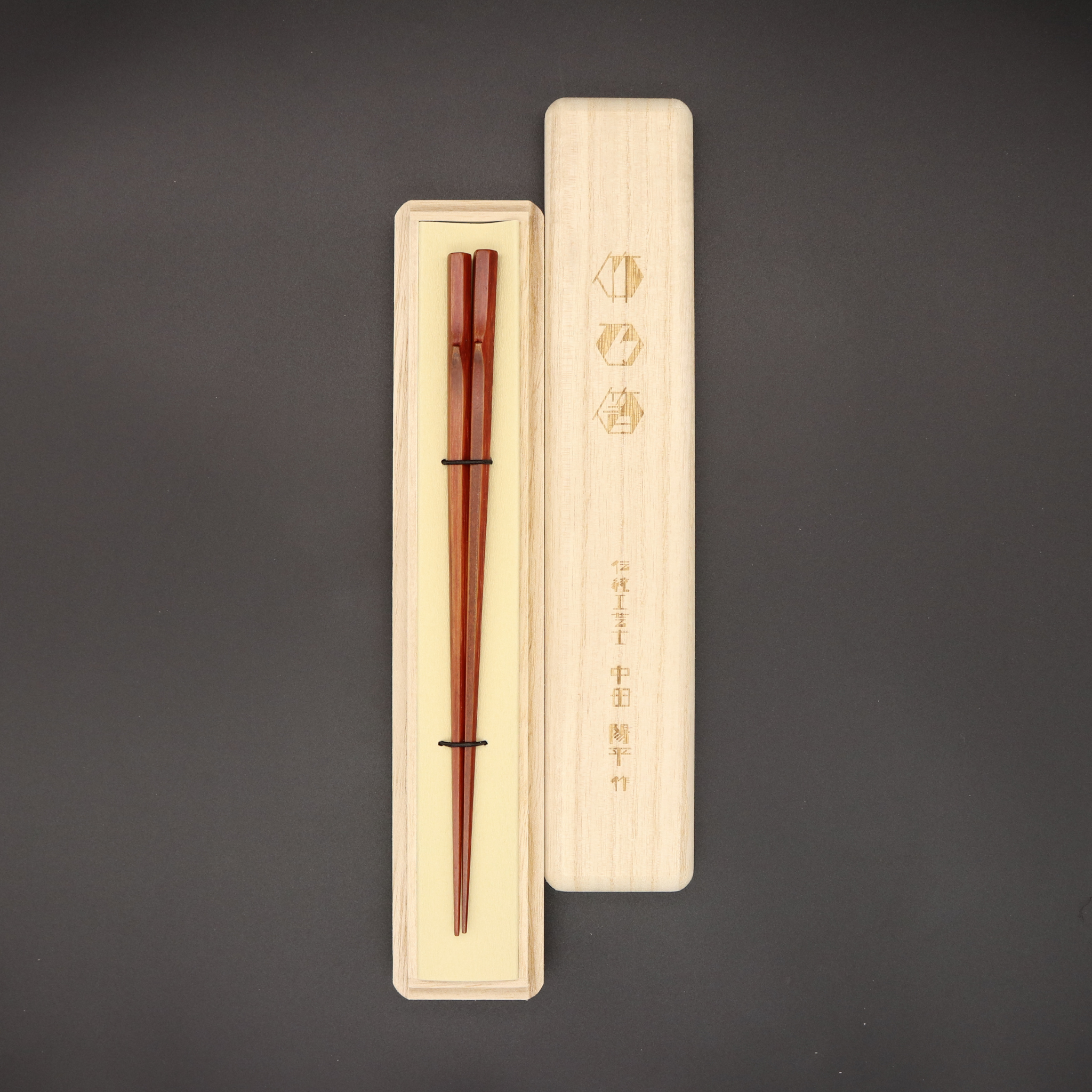 箸 | 六角竹乃箸 | 朱 21.5㎝ | マツ勘
