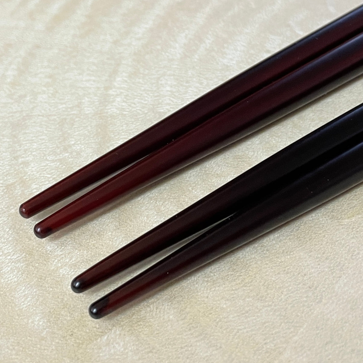 輪島塗 | 夫婦箸 溜遠山 蒔絵 | 大藤漆器店