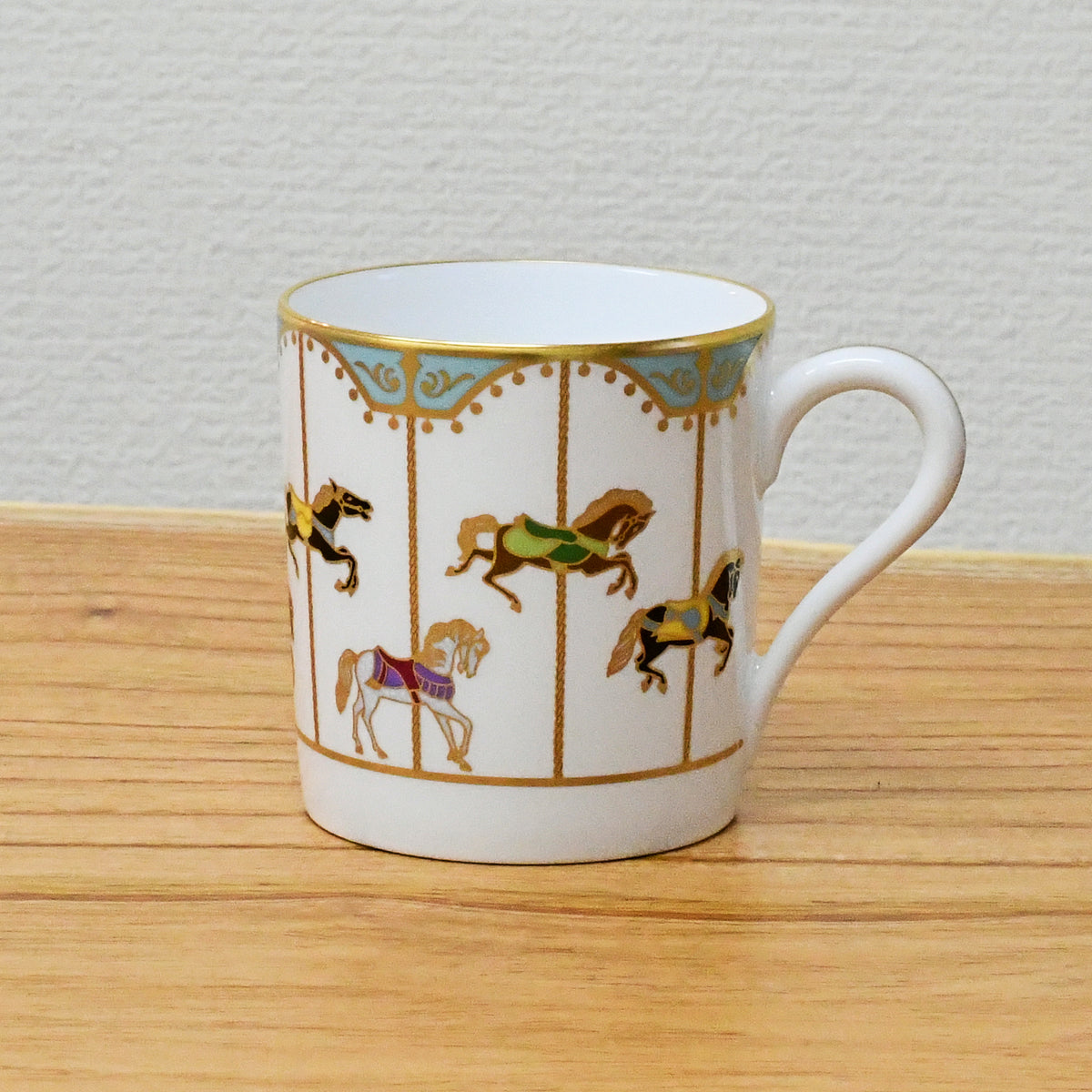 洋食器 | マグカップ 回転木馬 | ブルー | 大倉陶園