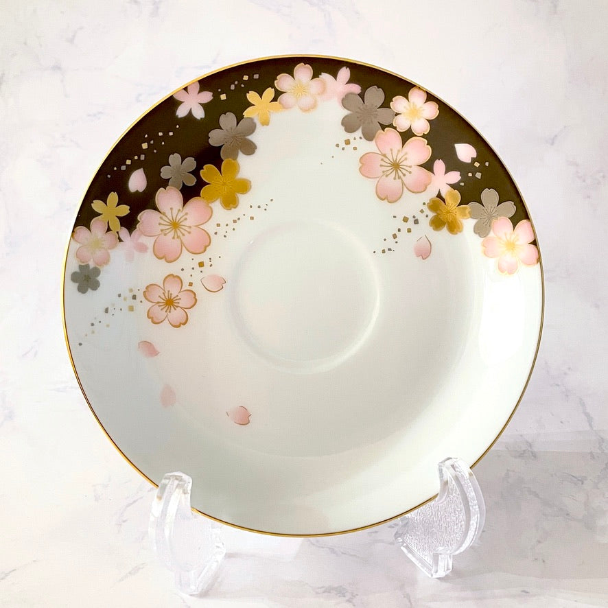 洋食器 | カップ&ソーサー 桜シリーズ | 友禅桜 | 大倉陶園