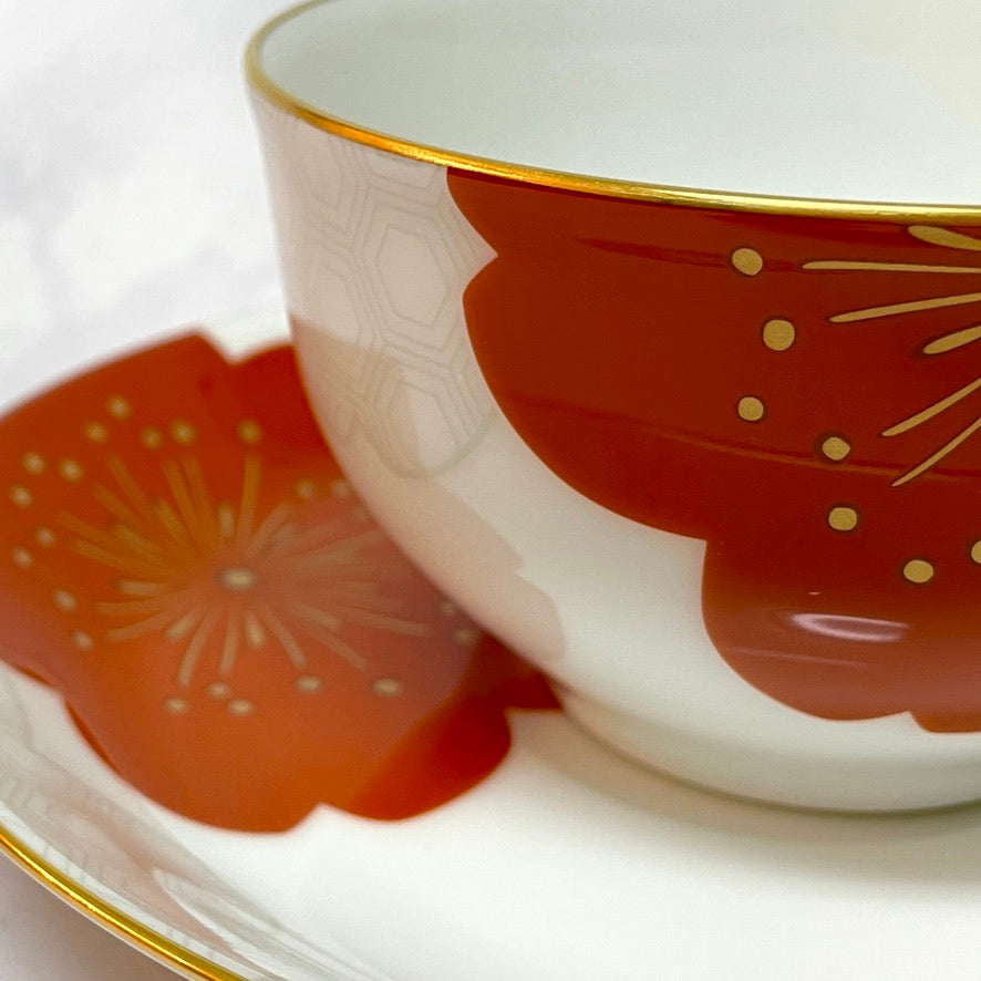 洋食器 | カップ&ソーサー 桜シリーズ | 吉祥桜 | 大倉陶園