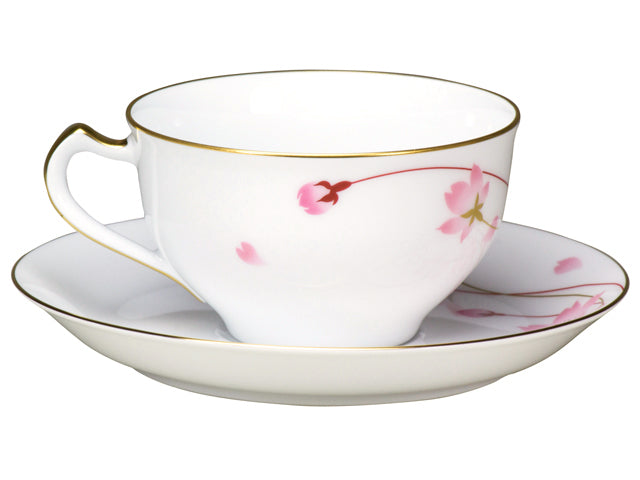 洋食器 | カップ&ソーサー 桜シリーズ | 結桜 | 大倉陶園