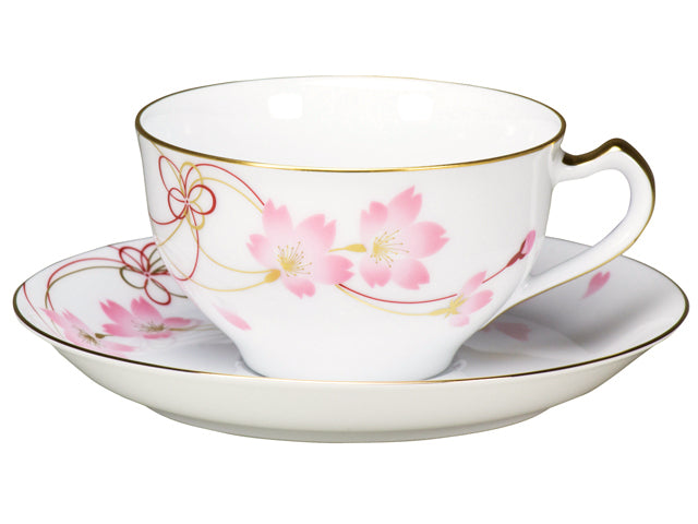 洋食器 | カップ&ソーサー 桜シリーズ | 結桜 | 大倉陶園