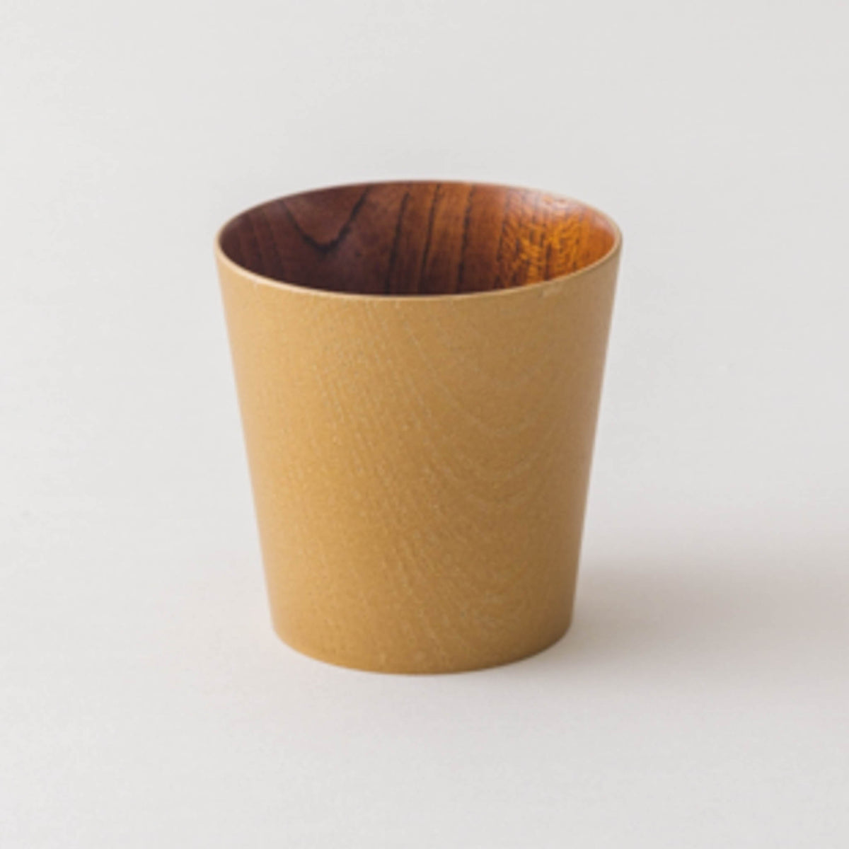 山中漆器 | うつろいカップ | シャンパンゴールド拭漆 | 浅田漆器工芸